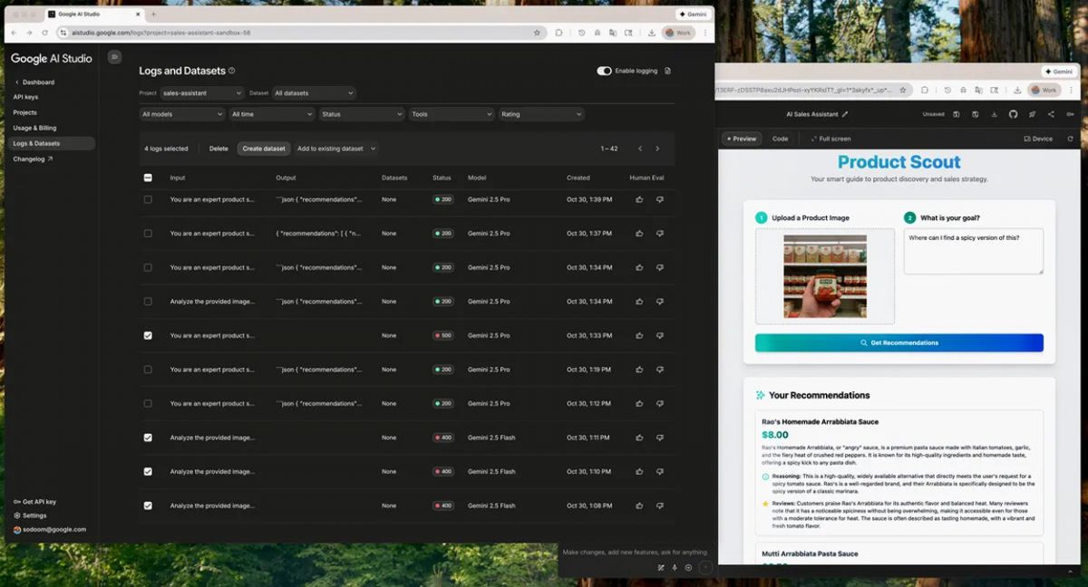 GOOGLE AI STUDIO. La plataforma permite crear aplicaciones con inteligencia artificial.