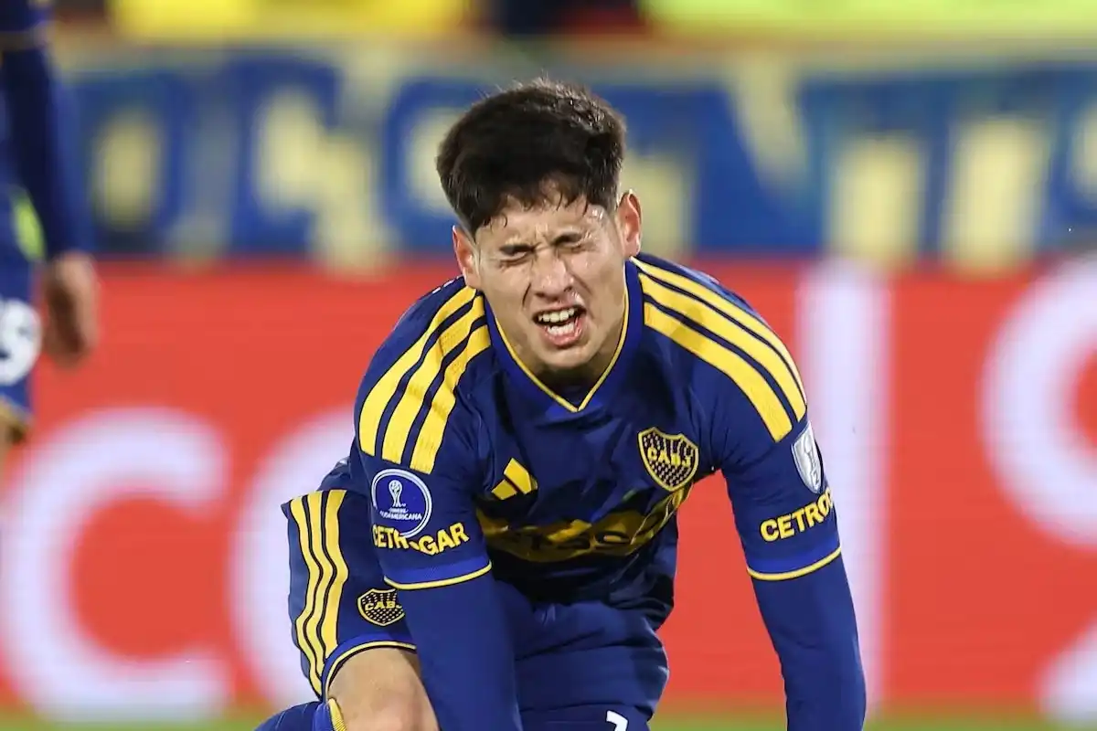 Duro golpe para Boca: Tomás Aranda sufrió una grave lesión y se perderá el resto de la temporada