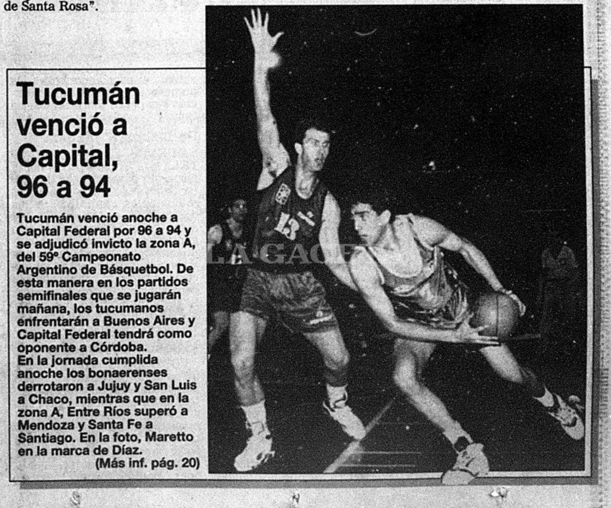 La hazaña del 93: cuando Tucumán organizó contrarreloj el Campeonato Argentino de Básquet y tocó el cielo con las manos