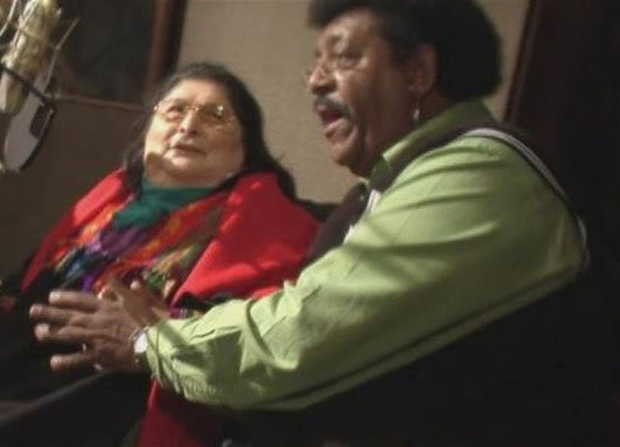 MÚSICA POPULAR. El uruguayo compartió ideas con Mercedes Sosa.