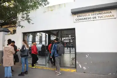 Disparo en una escuela de Tucumán: “En principio se pensó que era un fuego artificial”