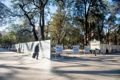 La plaza Urquiza, en obra: qué esperan los tucumanos de la remodelación que durará seis meses