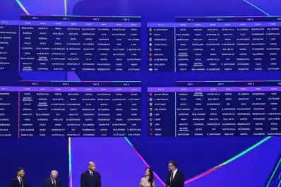 Champions League: así quedó el sorteo de la Fase de Liga