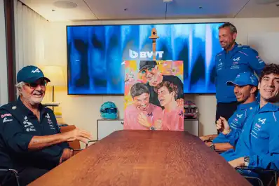 “¡Sí, por favore!”: el video de Colapinto y Briatore que confirmó la dupla de Alpine