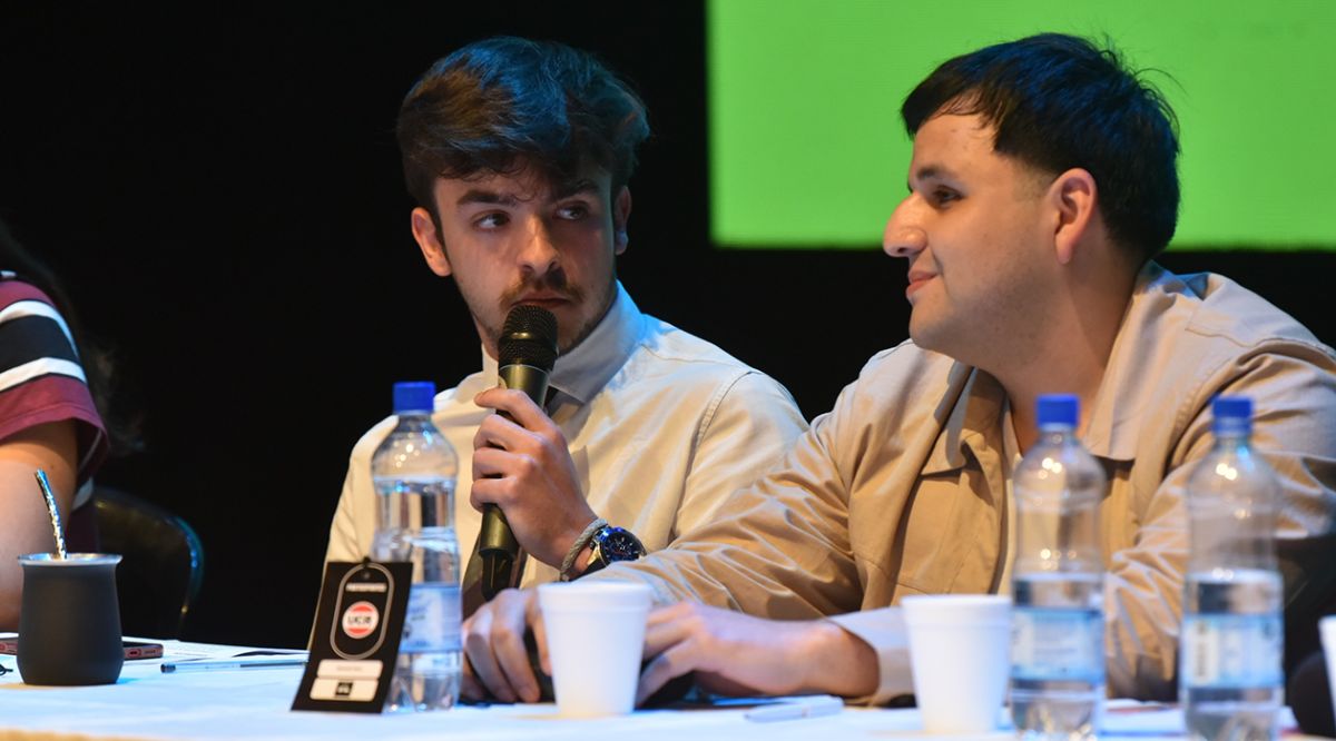FEDERICO VEIGA. El referente de La Libertad Avanza cuestionó el gasto estatal y puso el foco en la administración de los recursos y la generación de empleo. / OSVALDO RIPOLL, LA GACETA.
