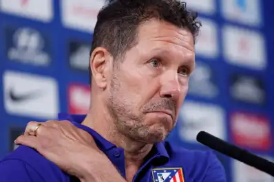 Espero desde lo deportivo ayudarlo: Simeone habló de Julián Álvarez y su futuro en Atlético de Madrid