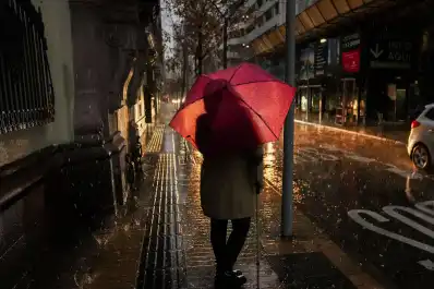 Fin de semana con lluvias, nieve y fuertes vientos: las zonas de Argentina que estarán bajo alerta
