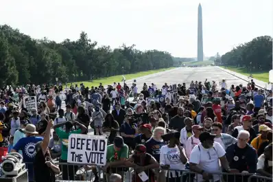 Protestas contra los cambios de Trump para el voto