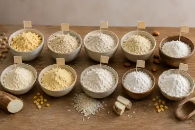 El ranking de las 10 mejores harinas sin gluten y cómo usar cada una