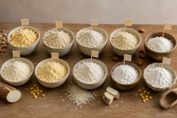 El ranking de las 10 mejores harinas sin gluten y cómo usar cada una