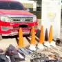 Un policía custodiaba el millonario robo de cables en Barrio Sur: cayeron tras simular una obra pública