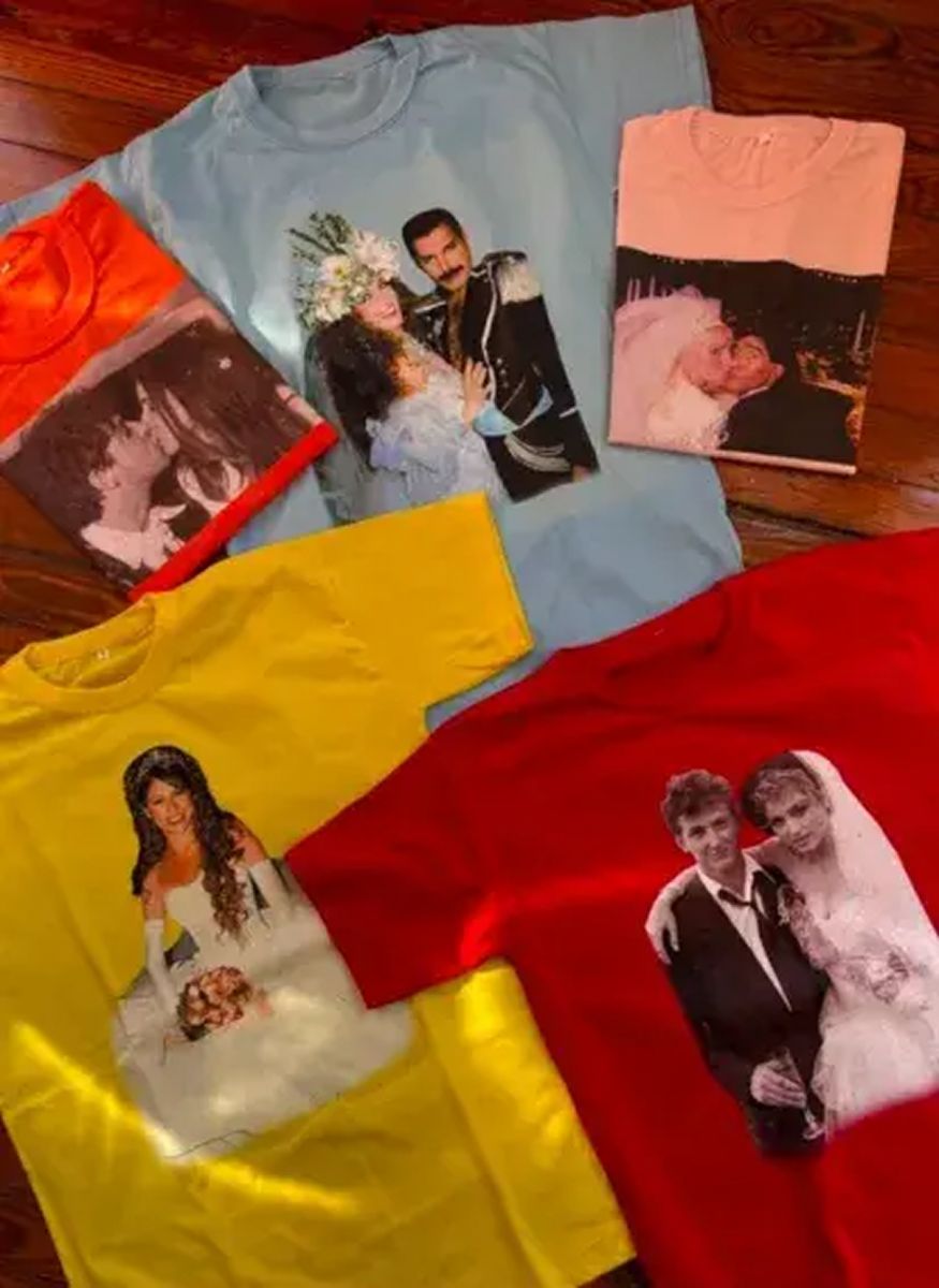Las fotos de las remeras de la despedida de soltera de Lali - Redes