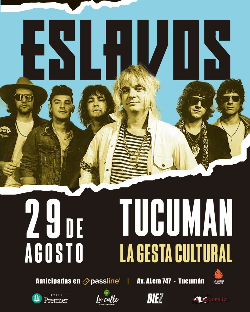 Marcos Lescano: de telonear a los Stones con La 25 a la nueva mística de Eslavos