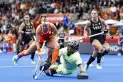 Quién es Cristina Cosentino, la heroína del arco que llevó a Las Leonas al título mundial