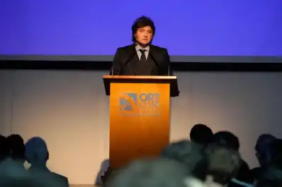 Milei lanzó insultos y críticas ante alumnos secundarios