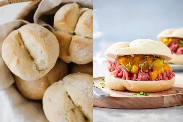 Pistolet: el bollo de pan belga con miel, perfecto para preparar sánguches sabrosos