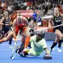 Quién es Cristina Cosentino, la heroína del arco que llevó a Las Leonas al título mundial
