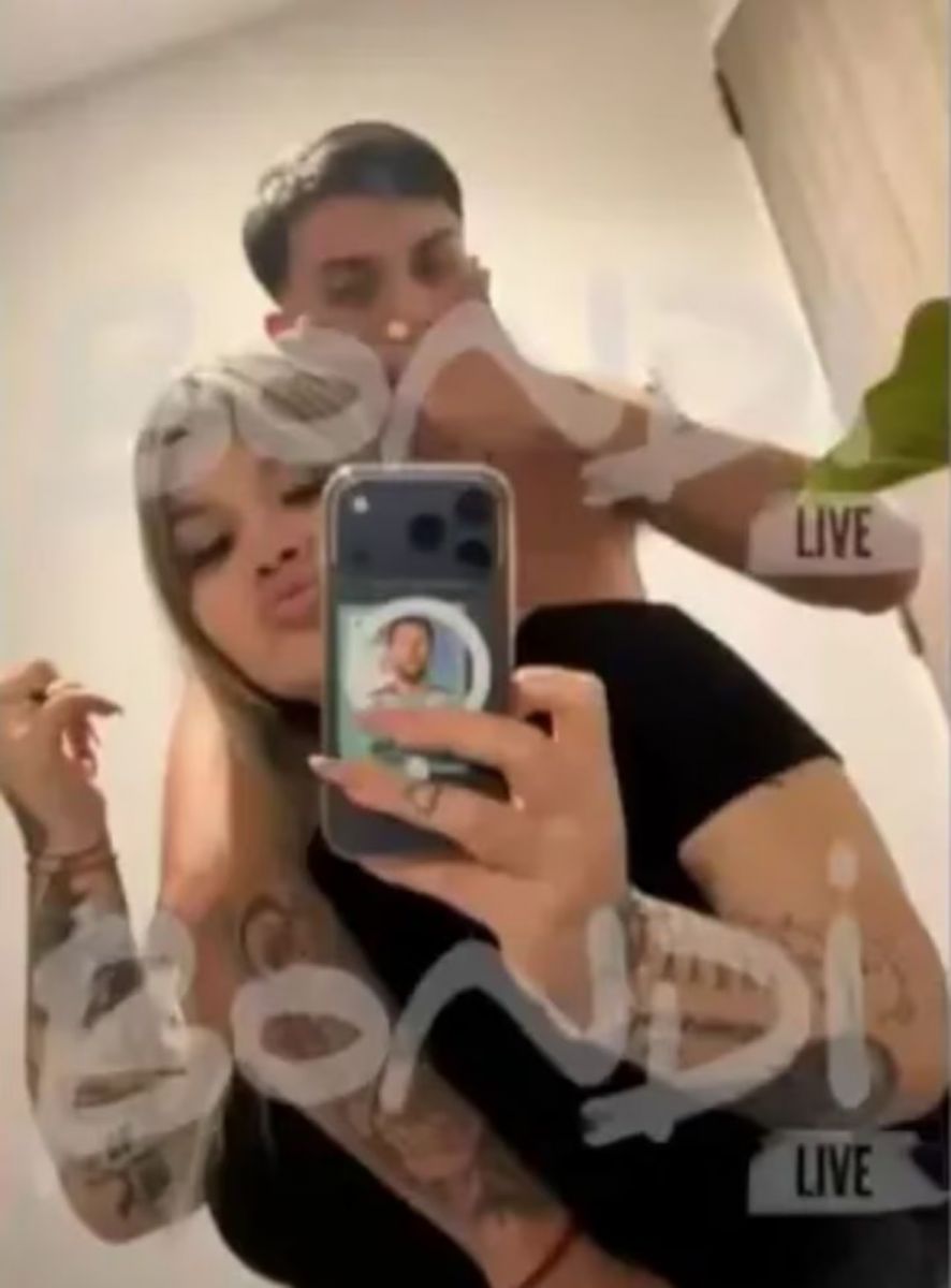 Morena Rial se puso de novia desde su prisión domiciliaria