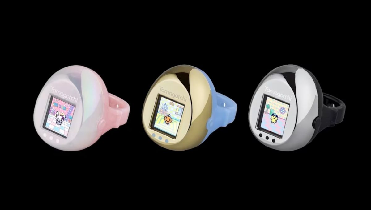 El Tamagotchi vuelve a sorprender: ahora se lo puede llevar puesto como un anillo