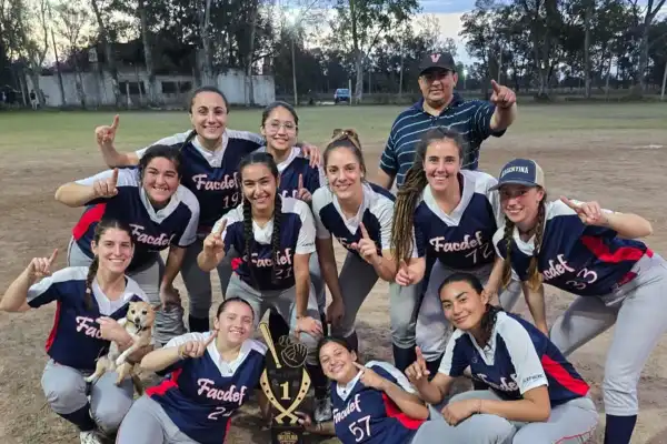 Facdef gritó campeón en el 1° Torneo Interligas de sóftbol femenino