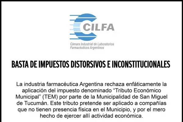 Solicitada: Basta de impuestos distorsivos e inconstitucionales