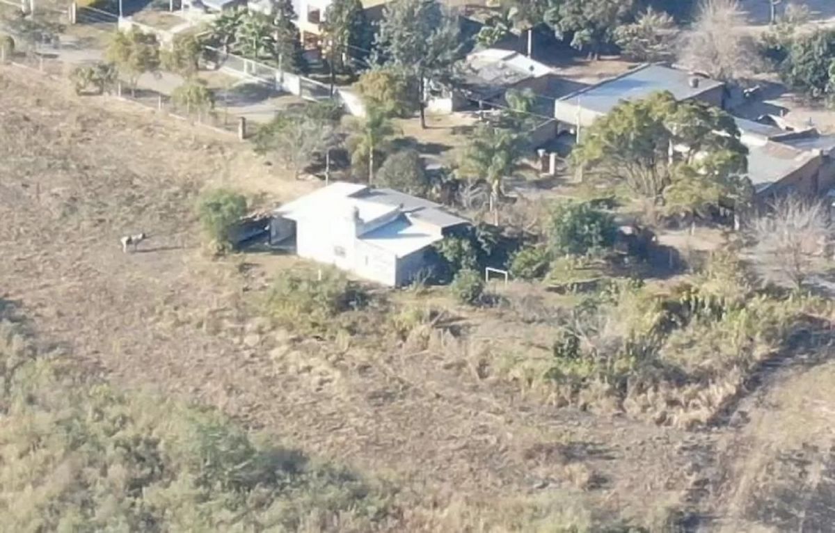UNA PRUEBA. Los investigadores utilizaron un dron para ubicar a 