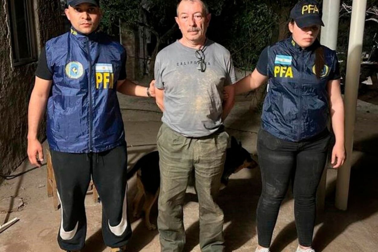 PRESO OTRA VEZ. Fernando Iribarren, conocido como “El Carnicero de San Andrés de Giles” intentó escaparse, pero fue detenido en Santiago del Estero.