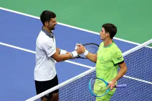 Es lo mejor de mi carrera: la emoción de Navone luego del triunfo sobre Djokovic en el US Open