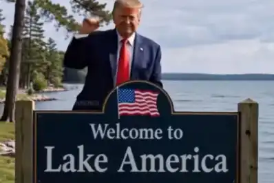 El lago Ontario cambia de nombre, por orden de Trump