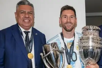El emotivo mensaje de “Chiqui” Tapia para despedir a Lionel Messi de la Selección