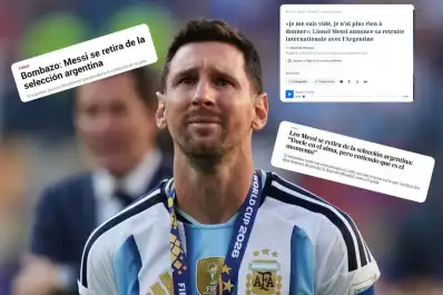 “Duele en el alma” y “bombazo mundial”: así reaccionaron los medios del mundo a la despedida de Messi con la Selección