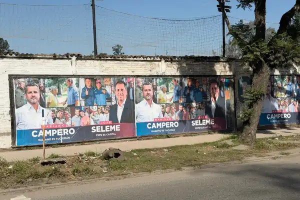 Tres candidaturas anunciadas, los afiches camperistas y un desaire de LLA