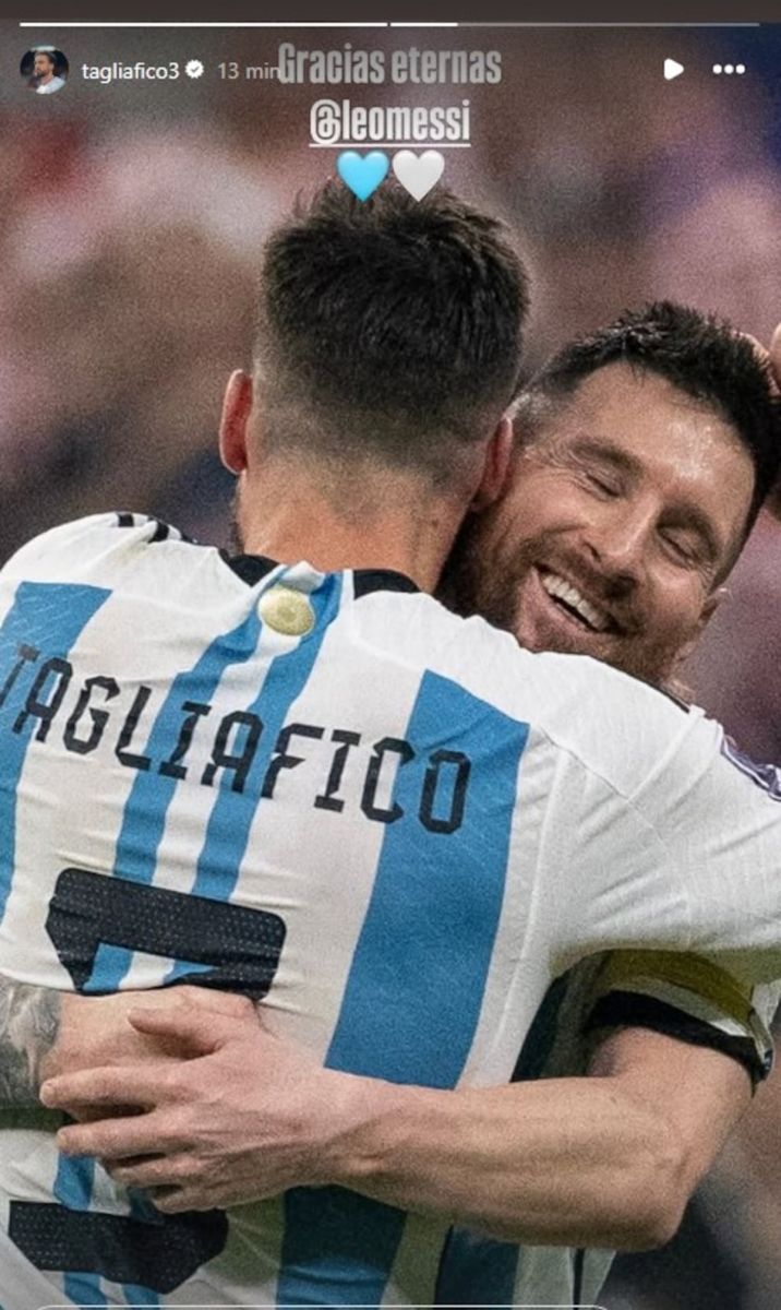 La emocionante despedida de los jugadores de la selección argentina a Messi tras su retiro: Gracias por hacernos tan felices