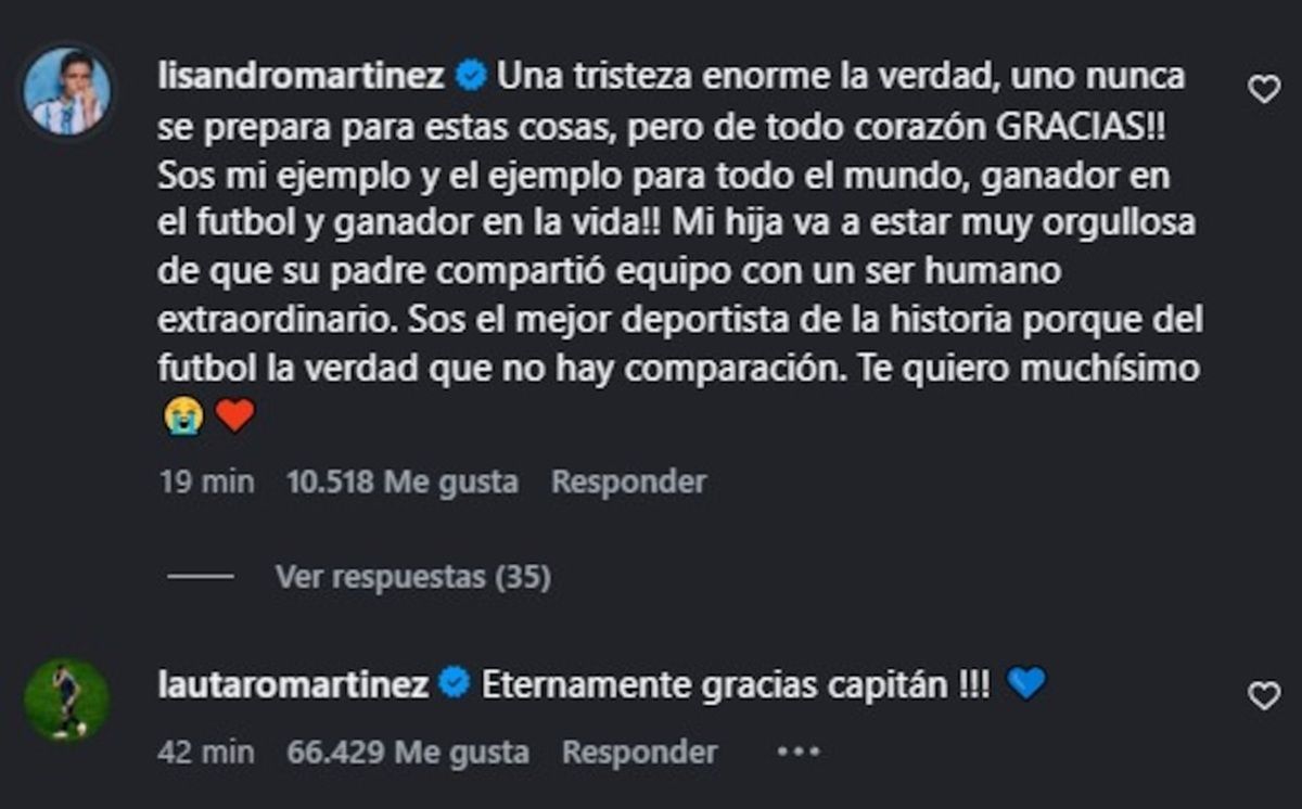 La emocionante despedida de los jugadores de la selección argentina a Messi tras su retiro: Gracias por hacernos tan felices