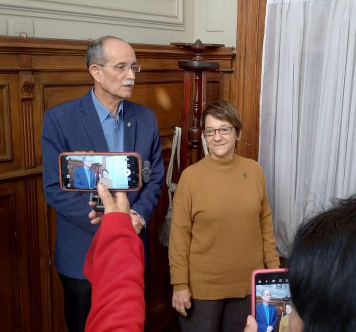 CABRERA-ABDALA. La fórmula opositora se prepara para competir.