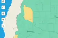 Viento Zonda, ráfagas de hasta 70 km/h y nevadas persistentes: las provincias bajo alerta amarilla este martes