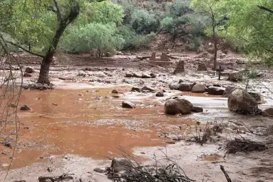 Estados Unidos: una crecida repentina inundó el Gran Cañón