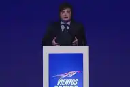 En un discurso en Chile, Milei denunció operaciones mediáticas: Inventaron que estaba infartado