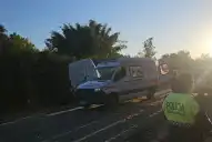 Tragedia en Alberdi: un hombre murió en un choque múltiple entre una camioneta, un utilitario y una rastra cañera