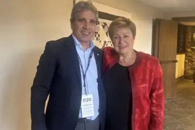 Luis Caputo: “Estados Unidos y el FMI no tienen ninguna preocupación por la Argentina”
