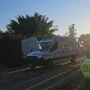 Tragedia en Alberdi: un hombre murió en un choque múltiple entre una camioneta, un utilitario y una rastra cañera