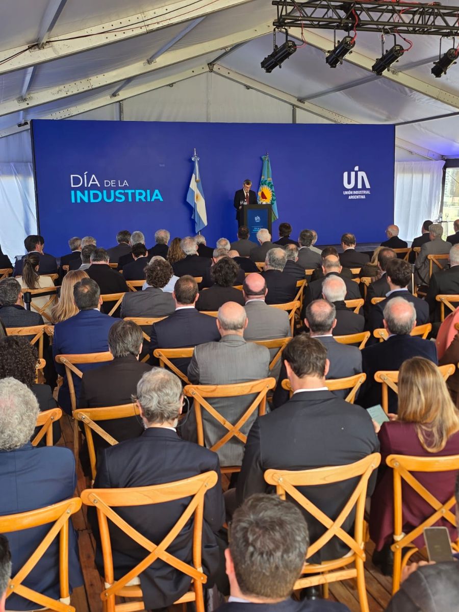 Acto de la UIA por el Día de la Industria.
