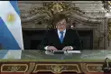 Las 10 frases más importantes de Javier Milei en su discurso sobre Malvinas