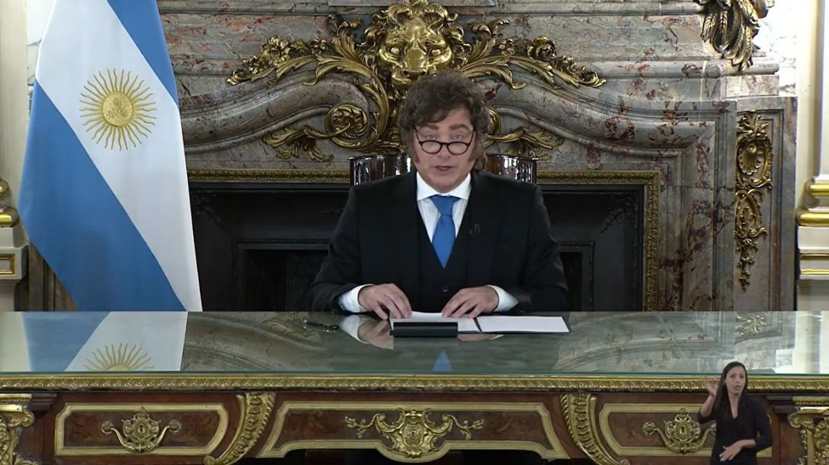 LO ANUNCIÓ EN CADENA NACIONAL. Milei enviará al Congreso un paquete de proyectos para resguardar la soberanía de la Argentina en las Islas Malvinas.