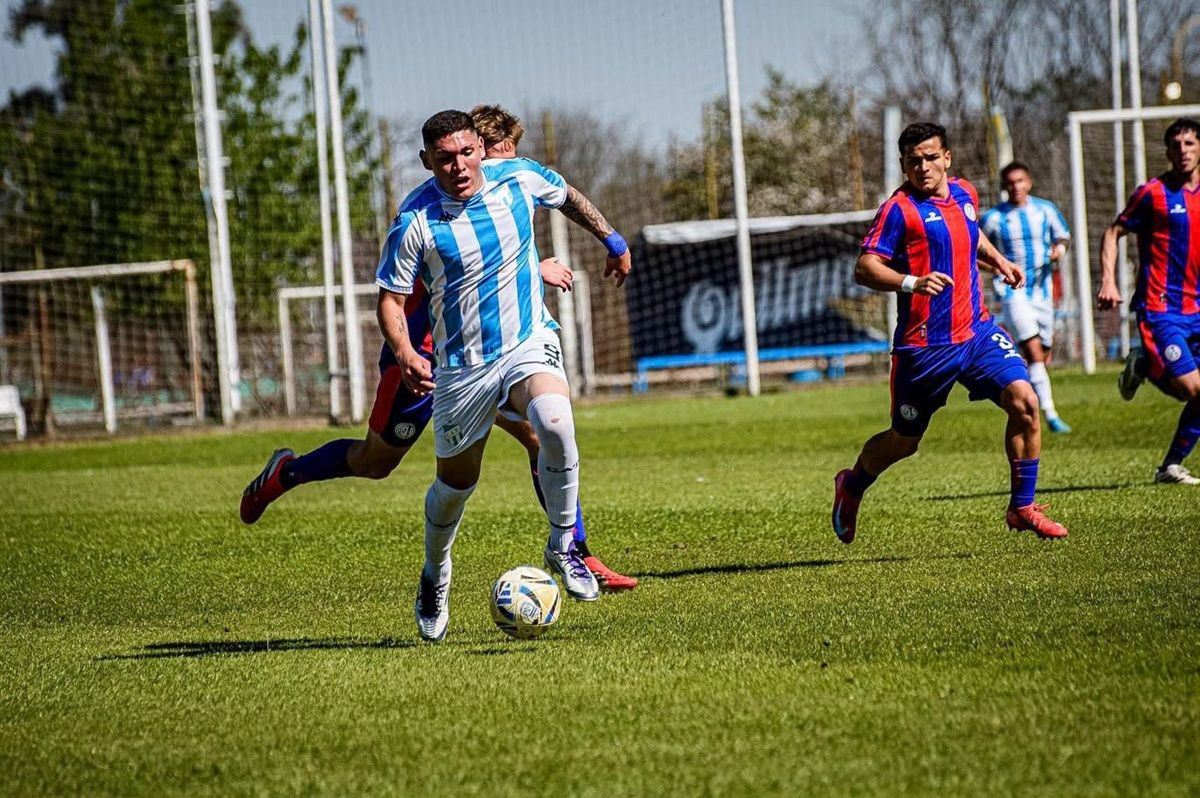 REENCUENTRO. Abeldaño volvió a convertir ante San Lorenzo y encontró en ese gol una pequeña señal para empezar a recuperar confianza después de meses difíciles.