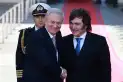 En Chile, Milei llamó a unir a la derecha latinomericana
