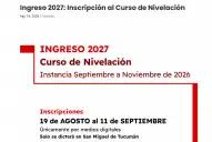 Curso de ingreso 2027 a Económicas UNT: cuándo empieza y cómo anotarse