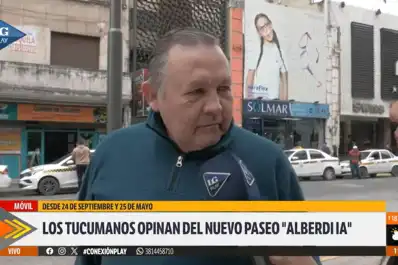 De visita en Tucumán, un misionero conoció el paseo de Alberdi y fue crítico con el estado de la ciudad: “Es una mugre”