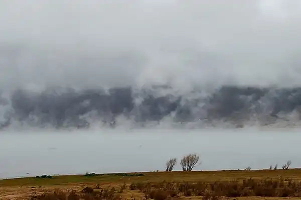Nevada y con poca visibilidad: Vialidad advierte la presencia de neblina en la ruta a los valles