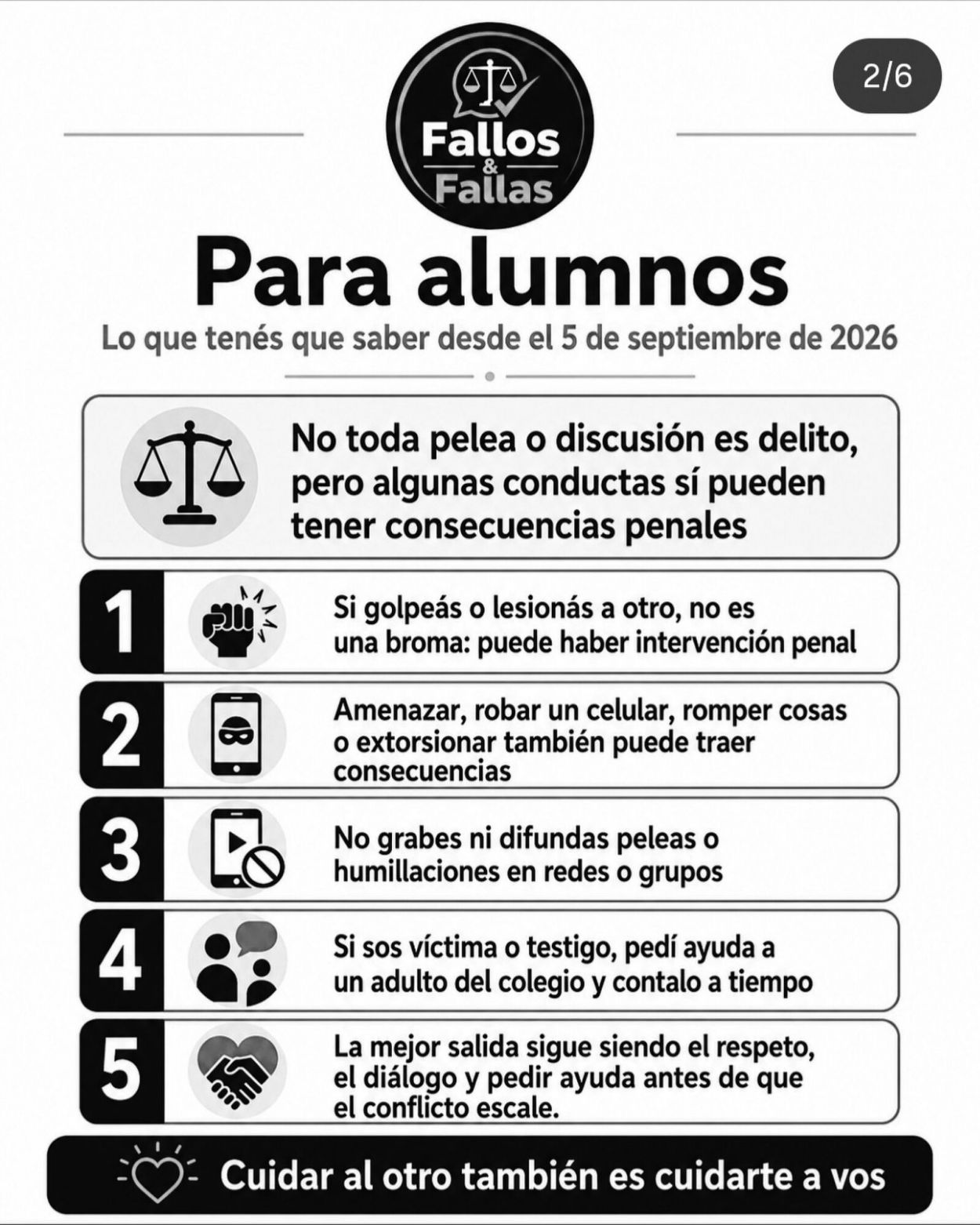 Cuál será el desafío de las escuelas y de las familias ante el nuevo Régimen Penal Juvenil